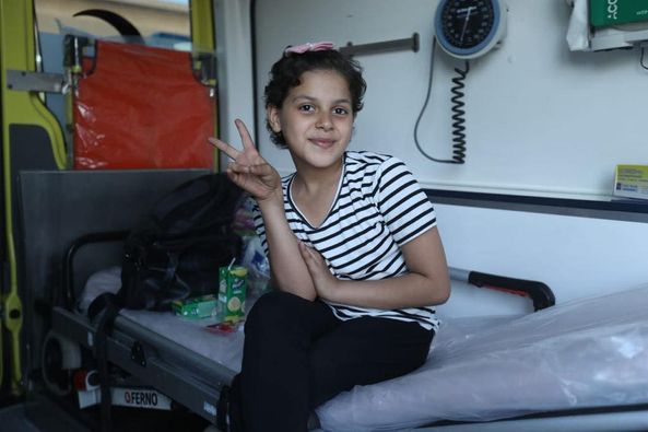 الصحة المصرية تستقبل 12 طفلا من المصابين بالسرطان من غزة لتلقي العلاج 4