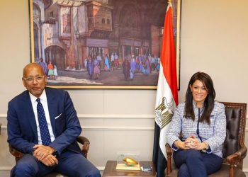 وزيرة التعاون الدولي تلتقي نائب رئيس الوكالة الدولية لضمان الاستثمار(MIGA) خلال زيارته لمصر 7