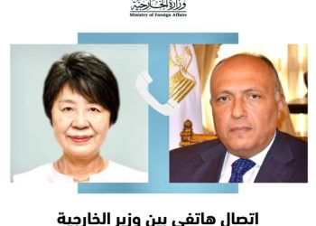 سامح شكري لـ وزيرة خارجية اليابان: نرفض كافة محاولات تهجير الفلسطينيين داخل قطاع غزة أو خارجه 3