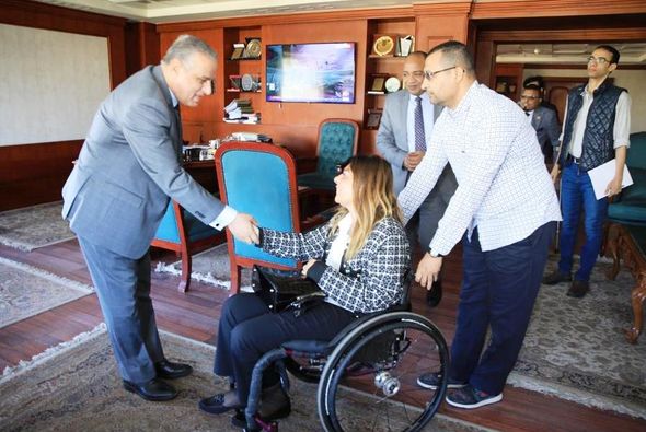 محافظ سوهاج يستقبل المشرف العام على المجلس القومي لـ ذوي الإعاقة 3