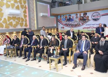 «بدران» يعقد مؤتمراً جماهيراً لدعم وتأييد الرئيس السيسي بمنية النصر بالدقهلية