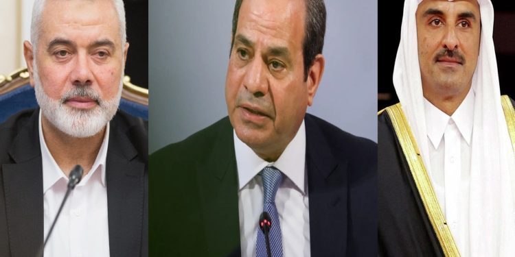 الرئيس السيسي يرحب بنجاح الوساطة المصرية القطرية