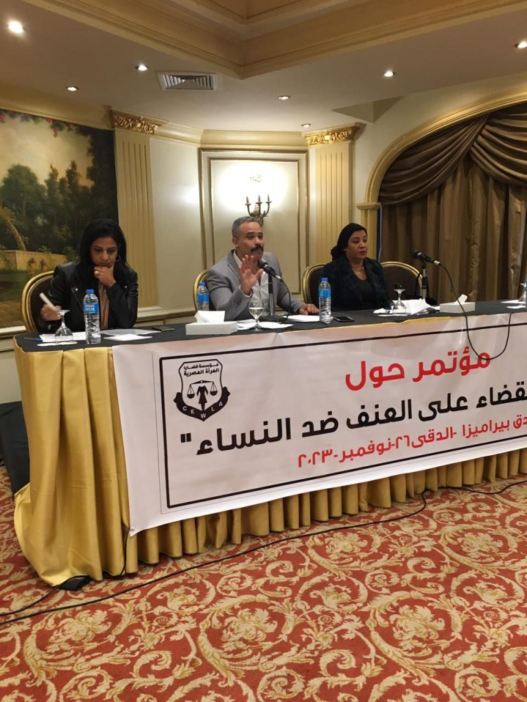 قضايا المرأة المصرية تقيم مؤتمر بعنوان "اتحدوا للقضاء على العنف" 3