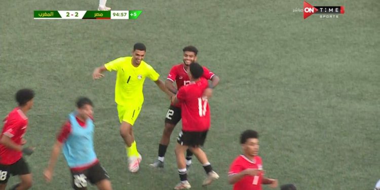 مصر تتعادل مع المغرب 2/2 ببطولة شمال أفريقيا 1