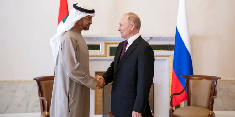 شاهد ماذا قال بوتين لـ محمد بن زايد خلال زيارته لـ الإمارات