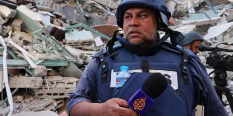 وائل الدحدوح: الوضع بغزة غير معقول.. ونشكر نقابة الصحفيين المصرية على جائزة الحرية 1