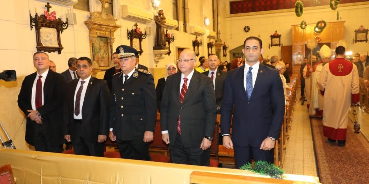 تفاصيل زيارة محافظ القاهرة لـ بطريركية الأرمن الكاثوليك اليوم 1