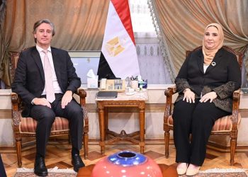 وزيرة التضامن تستقبل الممثل المقيم لبرنامج الأمم المتحدة الإنمائي في مصر