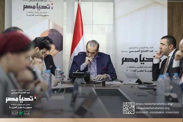 بالصور.. حملة السيسي تتابع سير العملية الانتخابية للمصريين في الخارج 5