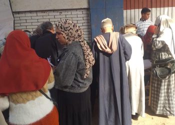 إقبال مواطنين كوم حمادة بالبحيرة للتصويت في الانتخابات الرئاسية 12