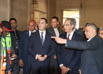 وزير الاتصالات يتفقد مركز ابداع مصر الرقمية بـ كفر الشيخ 8