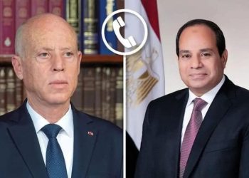 السيسي يتلقى اتصالًا هاتفيًا من الرئيس التونسي