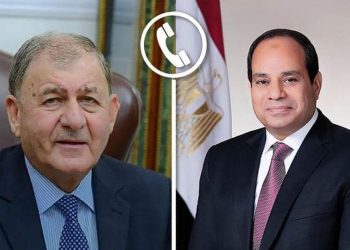 رئيس العراق يهنئ السيسي على إعادة انتخابه رئيساً لمصر 2