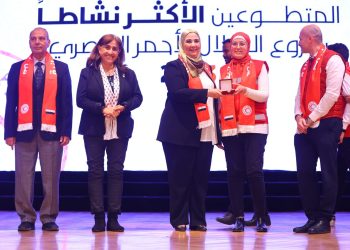 القباج تشهد احتفالية الهلال الأحمر باليوم العالمي للتطوع تحت شعار الأمل