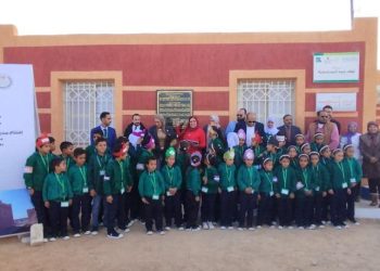 البترول: افتتاح مشروع تطوير ورفع كفاءة مدرستين بقرية فوكا بـ مطروح