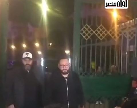 أحمد رزق وشيكو ومحمود البزاوي يظهرون في عزاء ناهد فريد شوقي 1