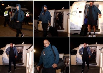 بالصور.. وصول بعثة فريق النادي الأهلي إلى مطار القاهرة 16