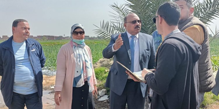 رئيس مياه القناة: إحلال وتجديد شبكات خطوط مياه قرية أم عزام