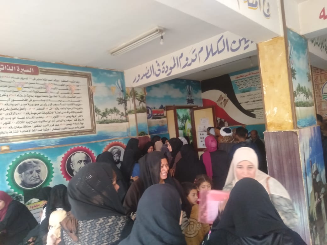 توافد بالمئات على لجان البلابيش بحري دار السلام سوهاج 4