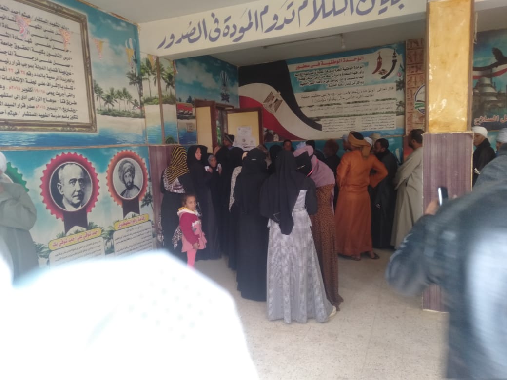 توافد بالمئات على لجان البلابيش بحري دار السلام سوهاج 6