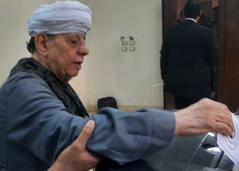 ياسين التهامي يدلي بصوته في الانتخابات الرئاسية 2024
