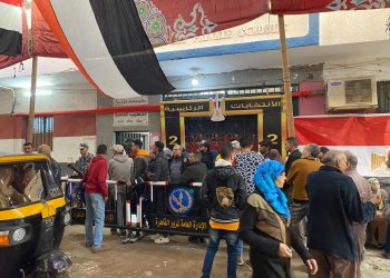 إقبال من المواطنين في عين شمس للتصويت في الانتخابات الرئاسية