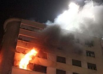 ماس كهربائي يتسبب في حريق شقة سكنية في سوهاج 2