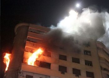 حريق هائل داخل شقة سكنية بالمنيرة الغربية 3