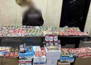 حبس بائع 15 يوماً بتهمة حيازة أكثر من مليون قطعة ألعاب نارية في القاهرة 1