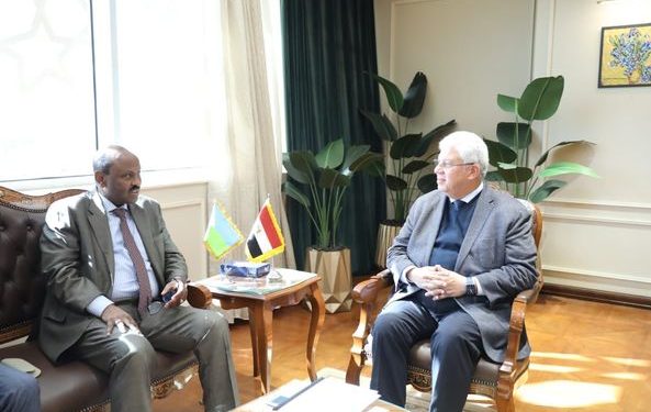 وزير التعليم العالي يستقبل سفير جيبوتي لبحث سبل التعاون الأكاديمي والبحثي 1
