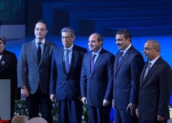الرئيس السيسي يشهد تكريم أهالي شهداء الشرطة المصرية
