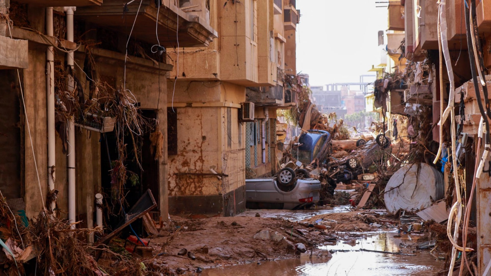 1.8 مليار دولار احتياجات التعافي وإعادة الإعمار لأضرار الفيضانات الكارثية في ليبيا 1