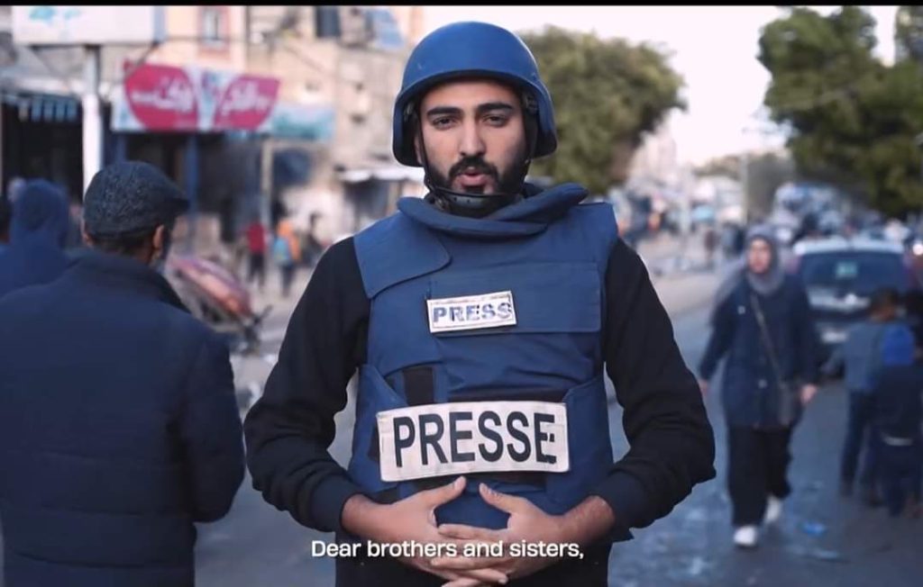 الصحفي الفلسطيني انس الجبار