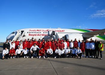 بعثة مننتخب المغرب تتجه إلي كوت ديفوار لخوض منافسات أمم أفريقيا 2