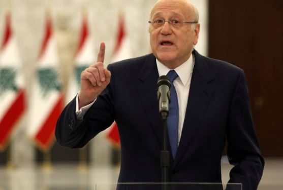 رئيس وزراء لبنان نجيب ميقاتي