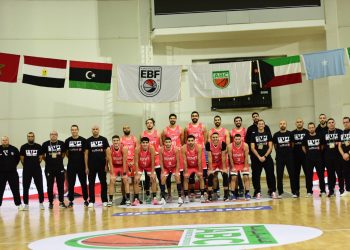 منتخب مصر لـ كرة السلة يتوج بالبطولة العربية للمرة الـ 13 بعد الفوز على ليبيا 1