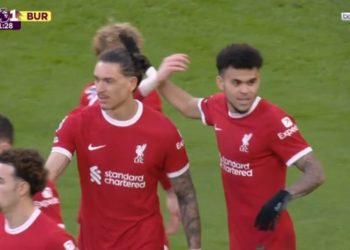 بالفيديو| شاهد هدف تقدم ليفربول عن طريق دياز 7