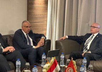 وزير الري يلتقي نظيره التونسي لتبادل الخبرات