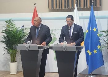 وزير الخارجية يلتقي بالرئيس القبرصي ويجري مباحثات مع نظيره بـ قبرص 3