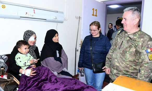القوات المسلحة تنظم زيارة لوفد من أعضاء التمثيل العسكري العربي والأجنبي لـ معبر رفح ومستشفى العريش العام 2
