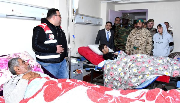 القوات المسلحة تنظم زيارة لوفد من أعضاء التمثيل العسكري العربي والأجنبي لـ معبر رفح ومستشفى العريش العام 3