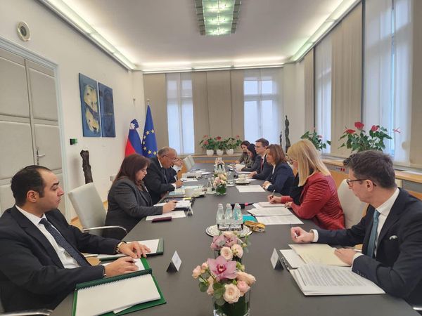 وزير الخارجية يعقد مباحثات مع نظيرته السلوفينية بـ لوبليانا 3