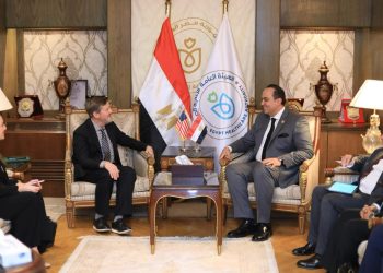 السبكي يبحث مع وفد "الأعمال الأمريكي المصري" سبل دعم الاستثمار الصحي 1