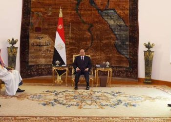 الرئيس السيسي يبحث مع وزير الخارجية القطري جهود وقف إطلاق النار في غزة