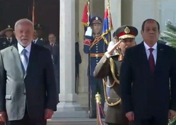 الرئيس السيسي يستقبل نظيره البرازيلي في قصر الاتحادية 3