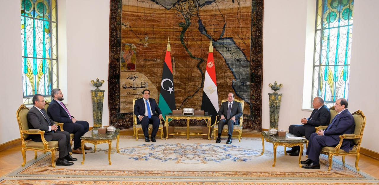 السيسي لـ رئيس المجلس الرئاسي الليبي: مصر تدعم جهود حماية وحدة الأراضي الليبية 3