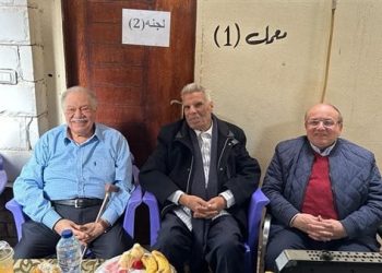 الكاتب إبراهيم عبدالمجيد ومجدي أبو عميرة ويحيي الفخراني