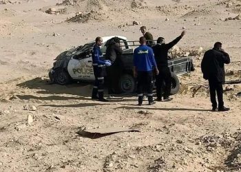 مصرع 4 من قوات أمن قنا في حادث بـ الصحراوي.. ننشر أسماء الوفيات