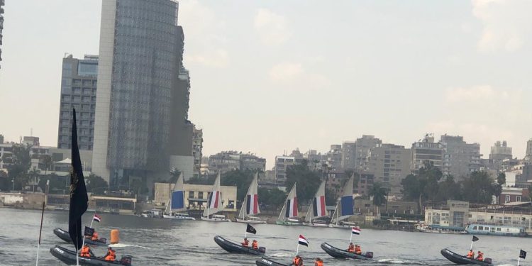 شرطة البيئة والمسطحات تنظم عروضا مائية بنهر النيل
