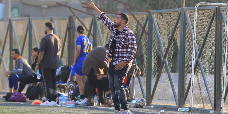 بهاء رشوان مدرب كرة قدم نسائية
